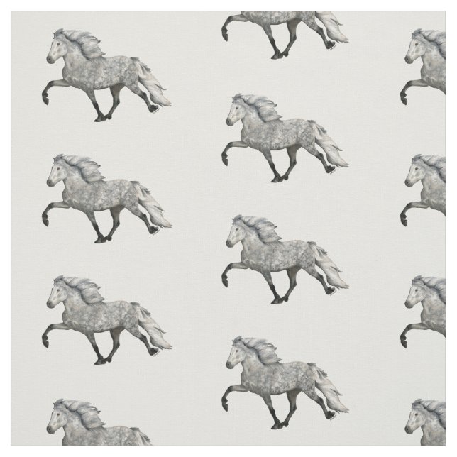 Tecido Cavalo islandês carismático (Modelo)