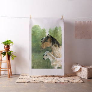 Tecido Cavalos Majestosos por Bihrle