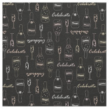 Celebrações de Champanhe em Preto