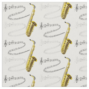 Tecido Celebrando Música Jazz
