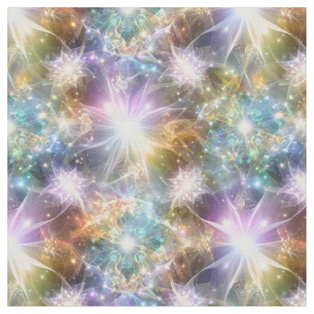 Tecido Celestial Bloom (Detalhe)