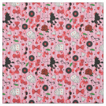 Cerejas e Rosas Rockabilly 50 Poodle