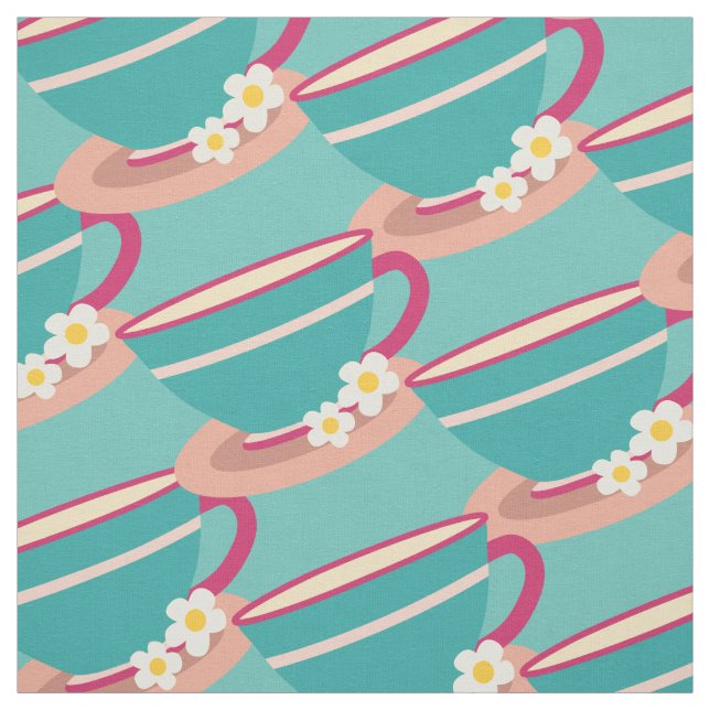 Tecido Chá de camomila para amantes de chá (Modelo)