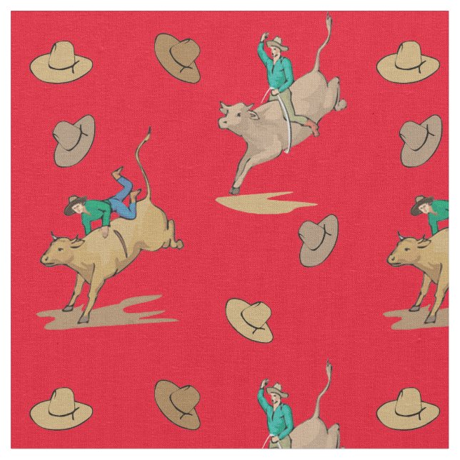 Tecido Chapéus de vaqueiro ocidentais Fabri da equitação (Detalhe)