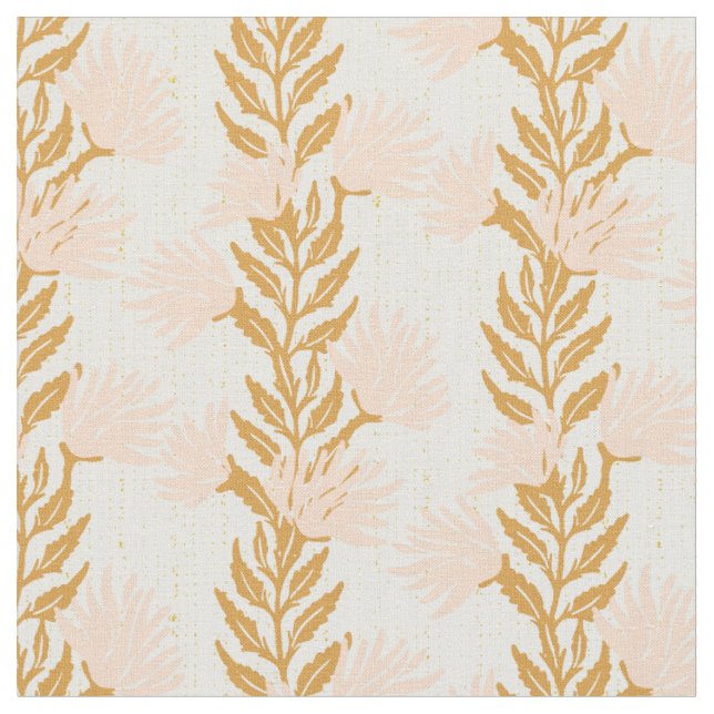 Tecido charme vintage starwort - rosa terroso bege (Detalhe)