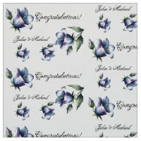 Charmoso e elegante Flores de Bell Aquarela