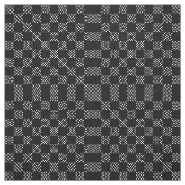 Tecido Checkered Moire por Kenneth Yoncich (Modelo)