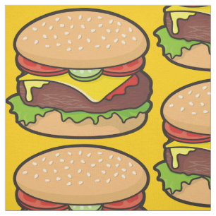 Tecido Cheeseburger