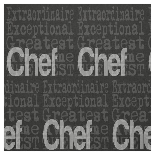 Tecido Chef Extraordinaire (Modelo)