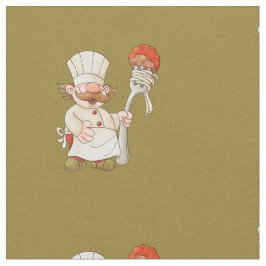Tecido Chef Italiano Espaghetti & Meatball