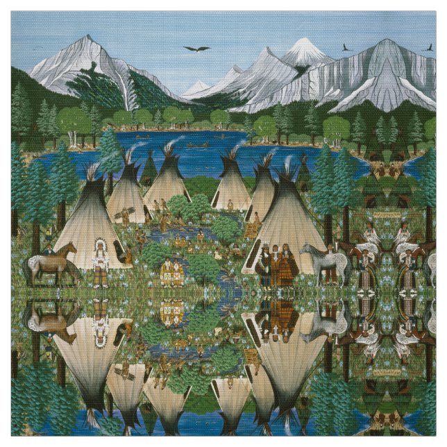 Tecido Chefe Joseph & The Nez Perce (Modelo)