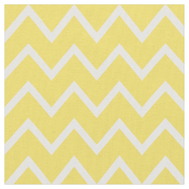 Tecido Chevron Amarelo e Branco (Detalhe)