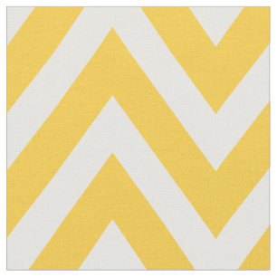 Tecido Chevron Moderno Amarelo Grande Escala
