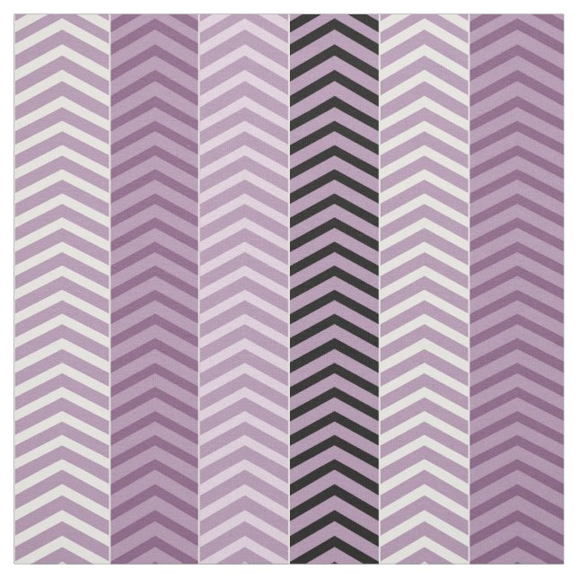 Tecido Chevron roxo Variegated feminino listra o teste (Modelo)