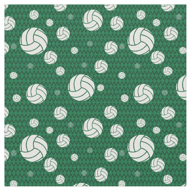 Tecido Chevron Verde Padrão (Detalhe)