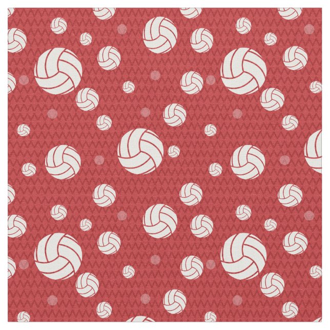 Tecido Chevron Vermelho Padrão (Detalhe)