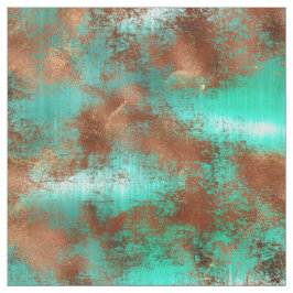 Tecido Chic Teal Copper Boho