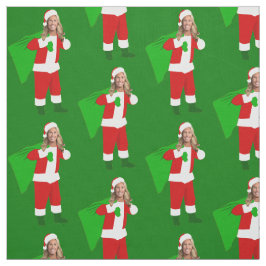 Tecido christmas Marjorie Taylor Greene santa claus