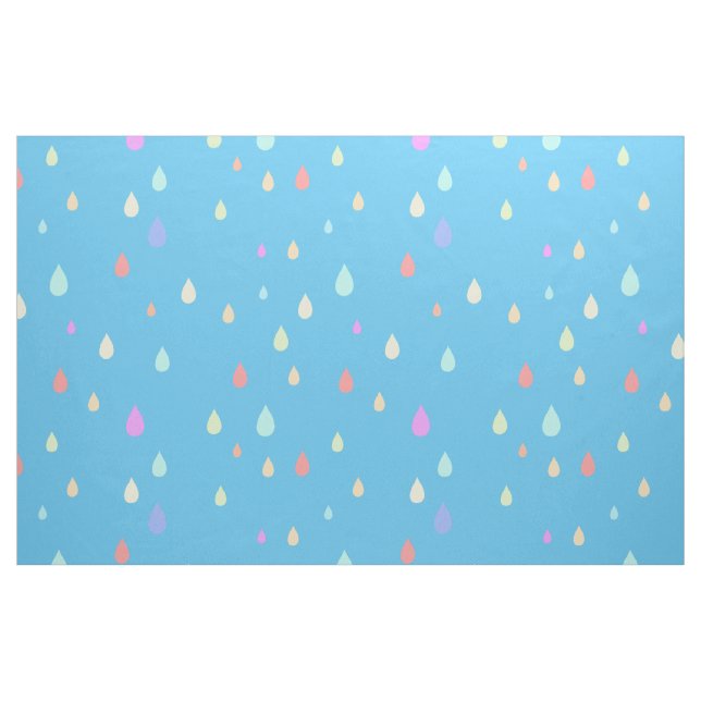 Tecido Chuva Colorida (Fat Quarter)