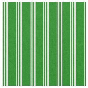 Tecido Ciano claro e padrão verde de faixas