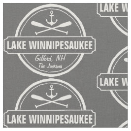 Tecido Cidade feita sob encomenda de Winnipesaukee NH do