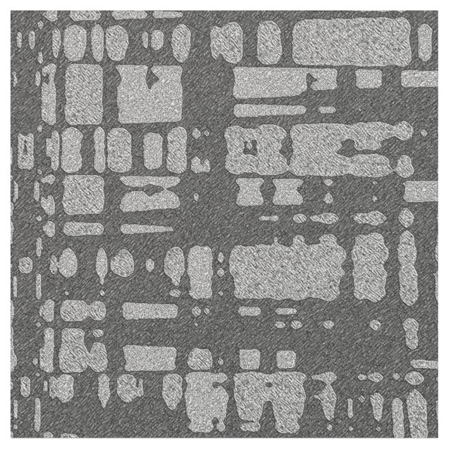 Tecido Cidade Sombra (Detalhe)