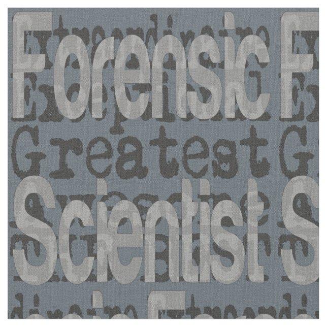 Tecido Cientista forense Extraordinário (Detalhe)