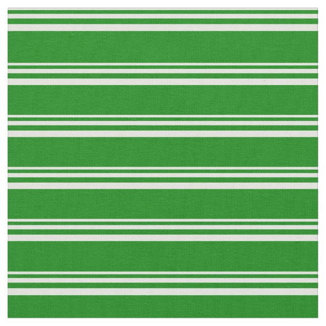 Tecido Cinano claro e faixas verdes (Detalhe)