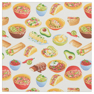 Tecido cinco de maio burrito taco tamale méxico