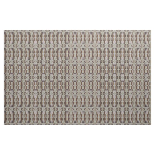 Tecido Cinza Beige Khaki Taupe Brown Eclectic Art (Fat Quarter)