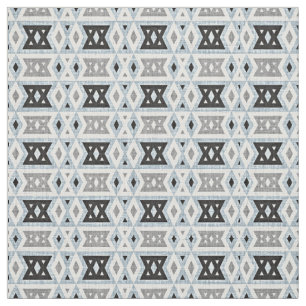 Tecido Cinza Blue Black Eclectic Look