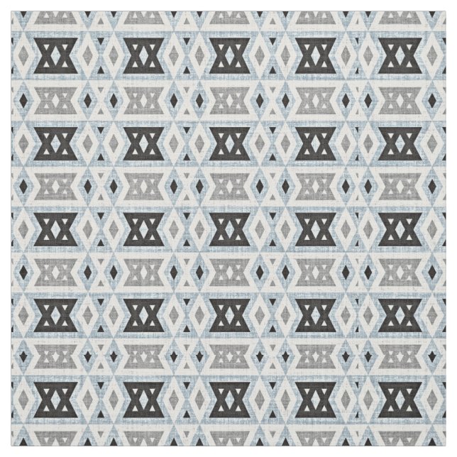 Tecido Cinza Blue Black Eclectic Look (Modelo)