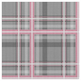 Tecido cinza cor-de-rosa xadrez do painel de janelas bran