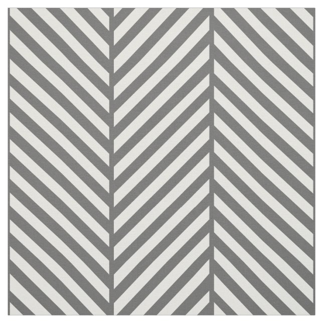 Tecido Cinza de carvão Herringbone Grande Escala (Modelo)