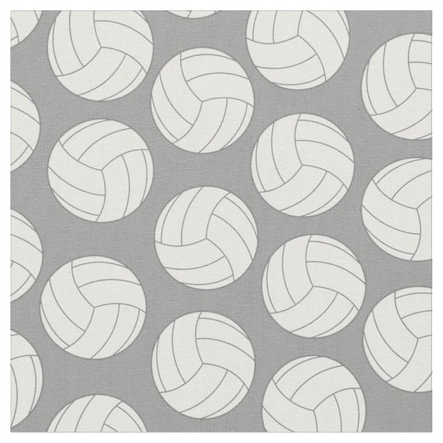 Tecido Cinza de Prata de Voleibol Esportivo (Detalhe)