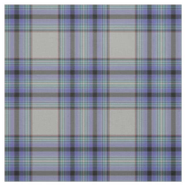 Tecido Cinza de Taupe Xadrez de Tartan Roxo (Modelo)