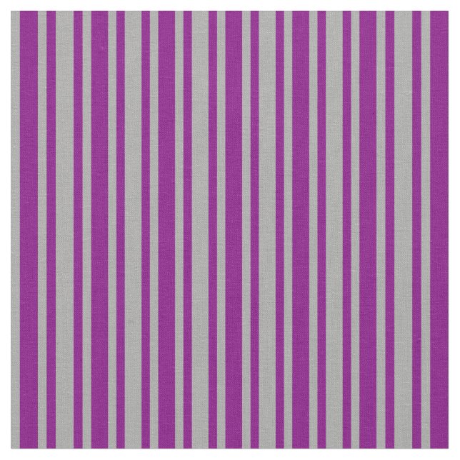 Tecido Cinza Escura e Padrão Roxo (Detalhe)