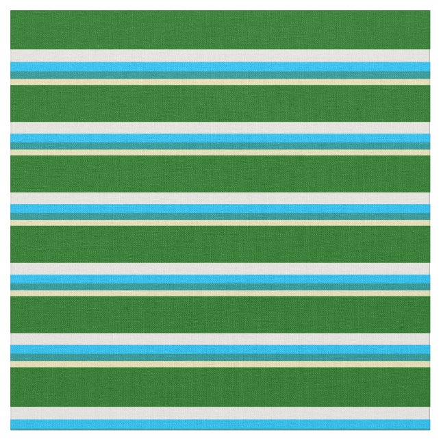 Tecido Cinza escuro, Azul Profundo, Verde Branco e Escuro (Detalhe)