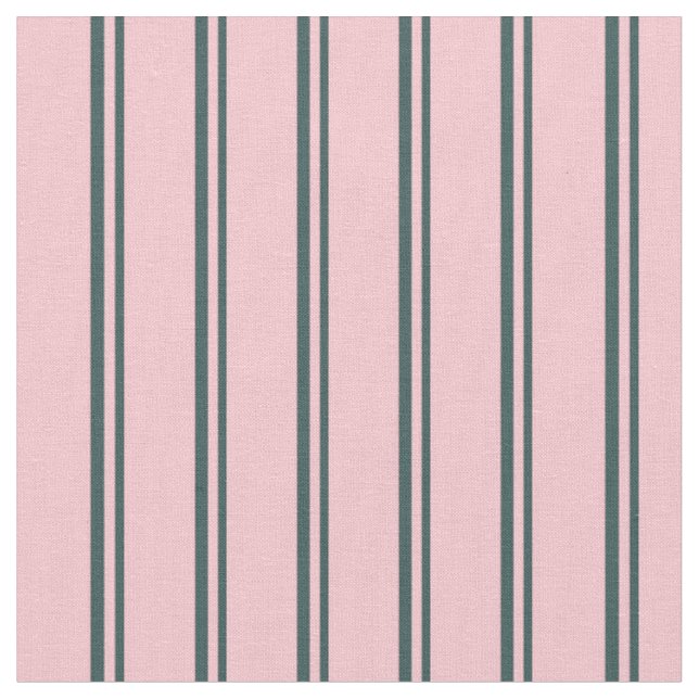 Tecido Cinza Escuro e Padrão Rosa (Detalhe)