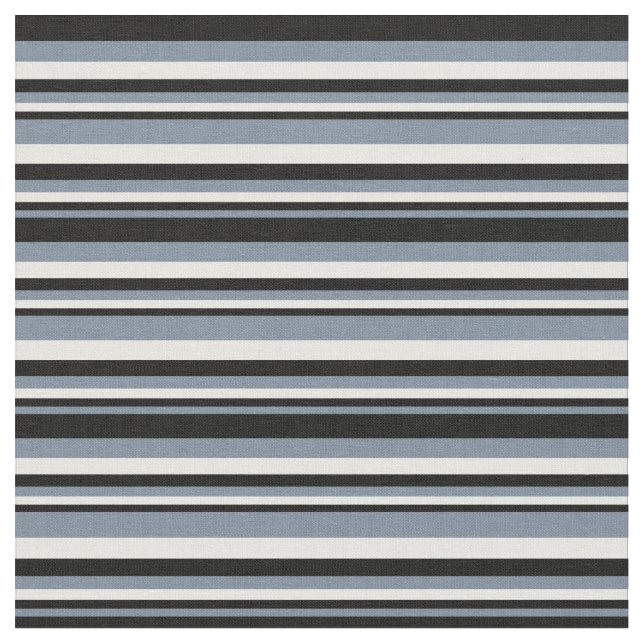 Tecido Cinza Leve, Preto e Branco (Detalhe)