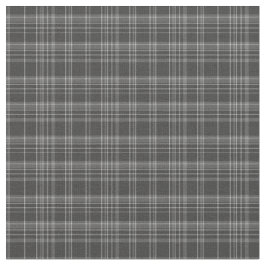 Tecido Cinza Tartan - Padrão Russo