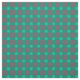 Tecido Cinza verde, xadrez