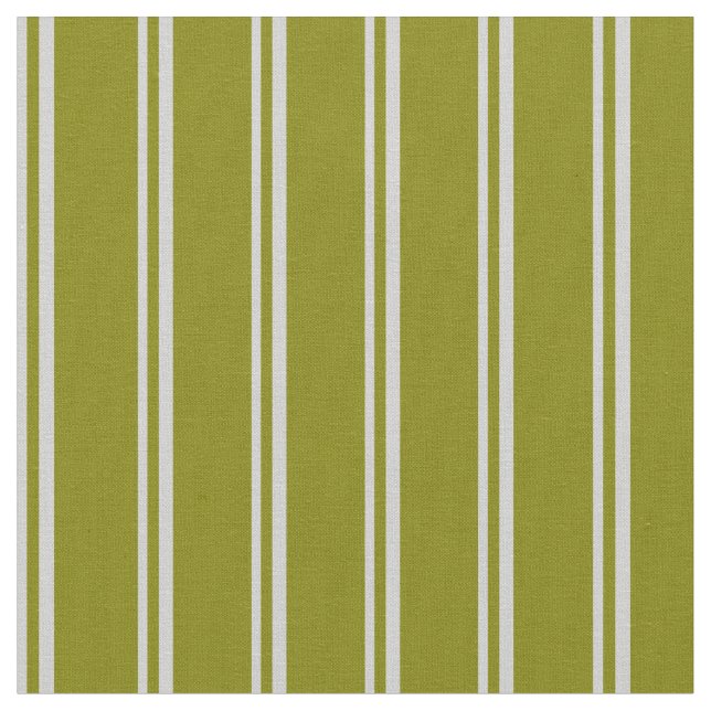 Tecido Cinzas claras e padrão verde alinhado/riscado (Detalhe)