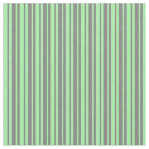 Tecido Cinzas e padrão verde alinhado/distribuído