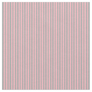 Tecido Cinzas Escuras e Rosas claro Vinculadas/Striped Pa