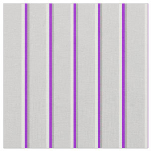 Tecido Cinzas Escuras, Violeta Escuro, Creme da Casa da M