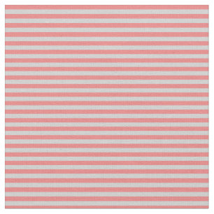 Tecido Cinzas leves e faixas coloridas de coral leve