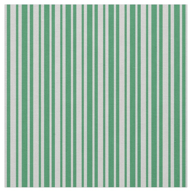 Tecido Cinzas leves e faixas verdes marítimas (Detalhe)