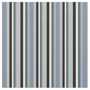 Tecido Cinzas, Slate Grays, Mint Cream & Black