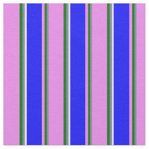 Tecido Cinzas, Verde Escuro, Violeta, Azul e Ciano Claro